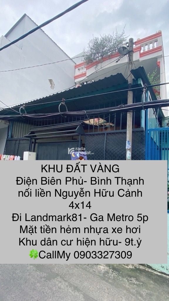 KHU ĐẤT VÀNG- ĐIỆN BIÊN PHỦ- BÌNH THẠNH VIEW LANDMARK81
