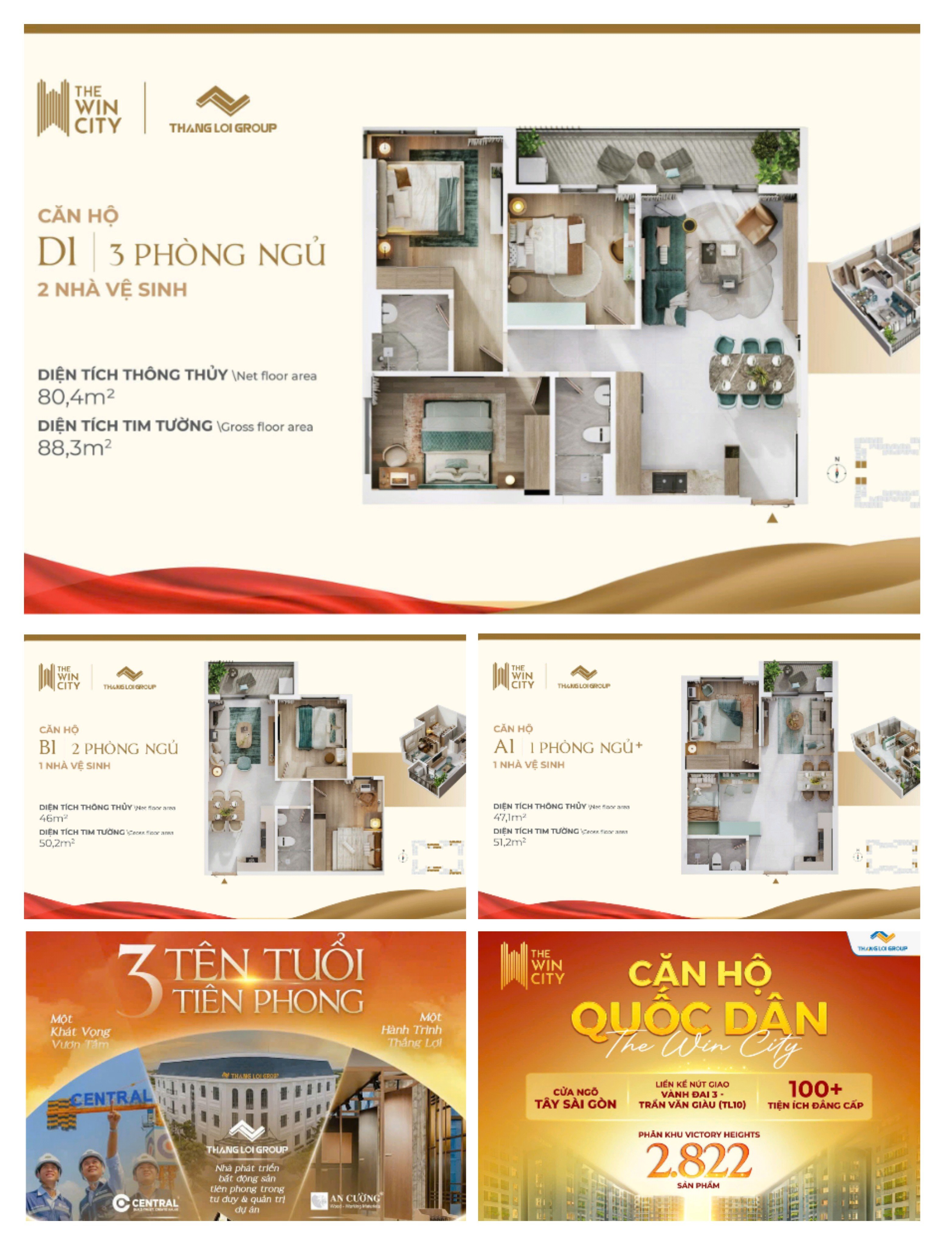 BÁN CĂN HỘ 3PN 2WC - 88m2 mặt tiền Tỉnh lộ 10 - chỉ 30-33tr/m2