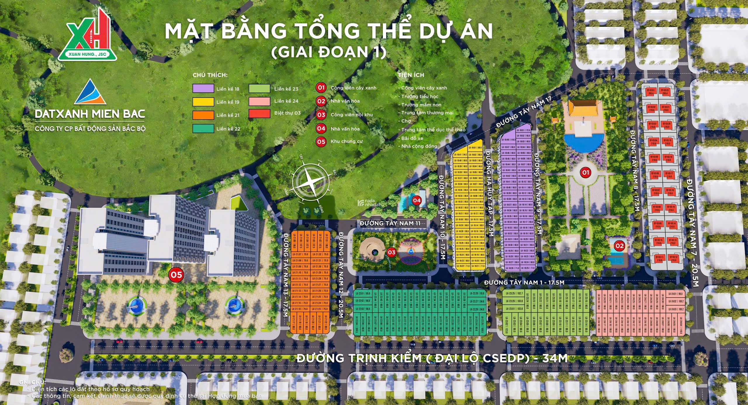 Bán căn nhà 4 tầng KDT An Hưng 60m2 đẹp nhất khu