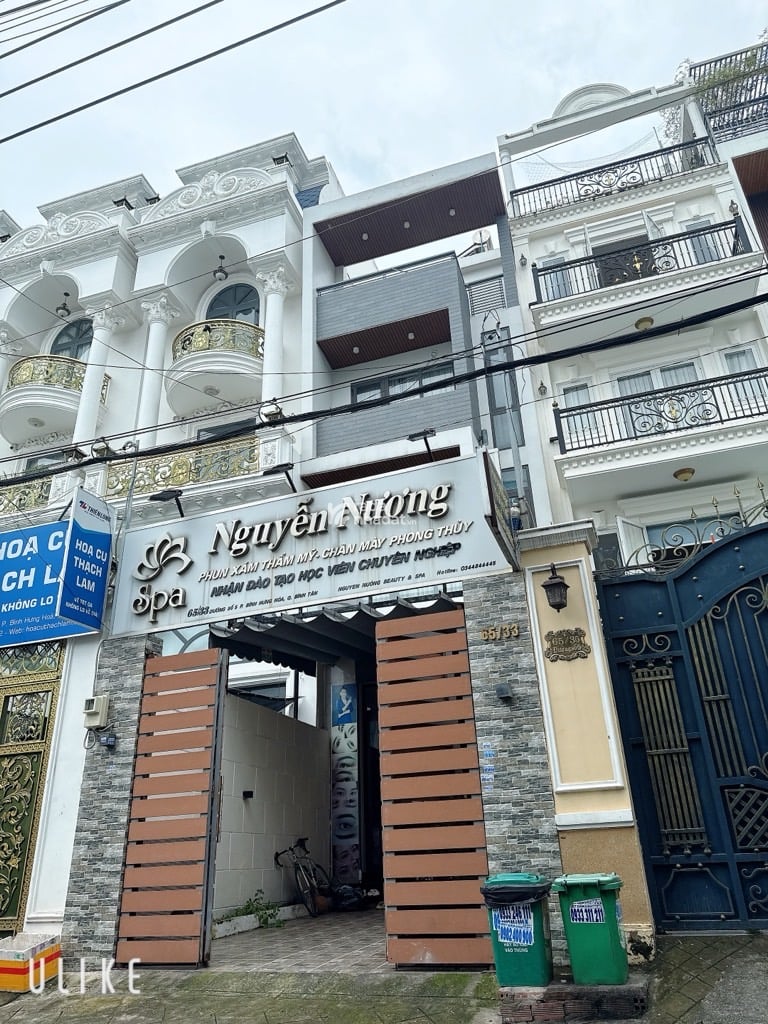  BÁN NHÀ MẶT TIỀN ĐƯỜNG SỐ 5 BÌNH HƯNG HÒA, BÌNH TÂN 