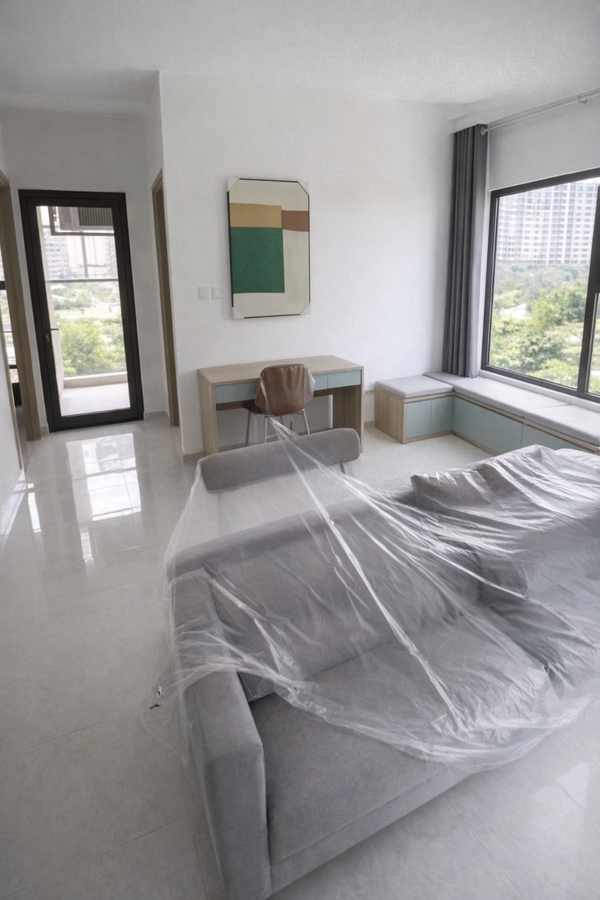 Căn 2PN1 đẹp S6.01 The Origami, diện tích 69,20m2, giá 3,86tỷ