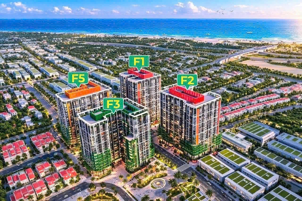 1.9 tỷ sở hữu ngay căn hộ F2 fours tower view biển