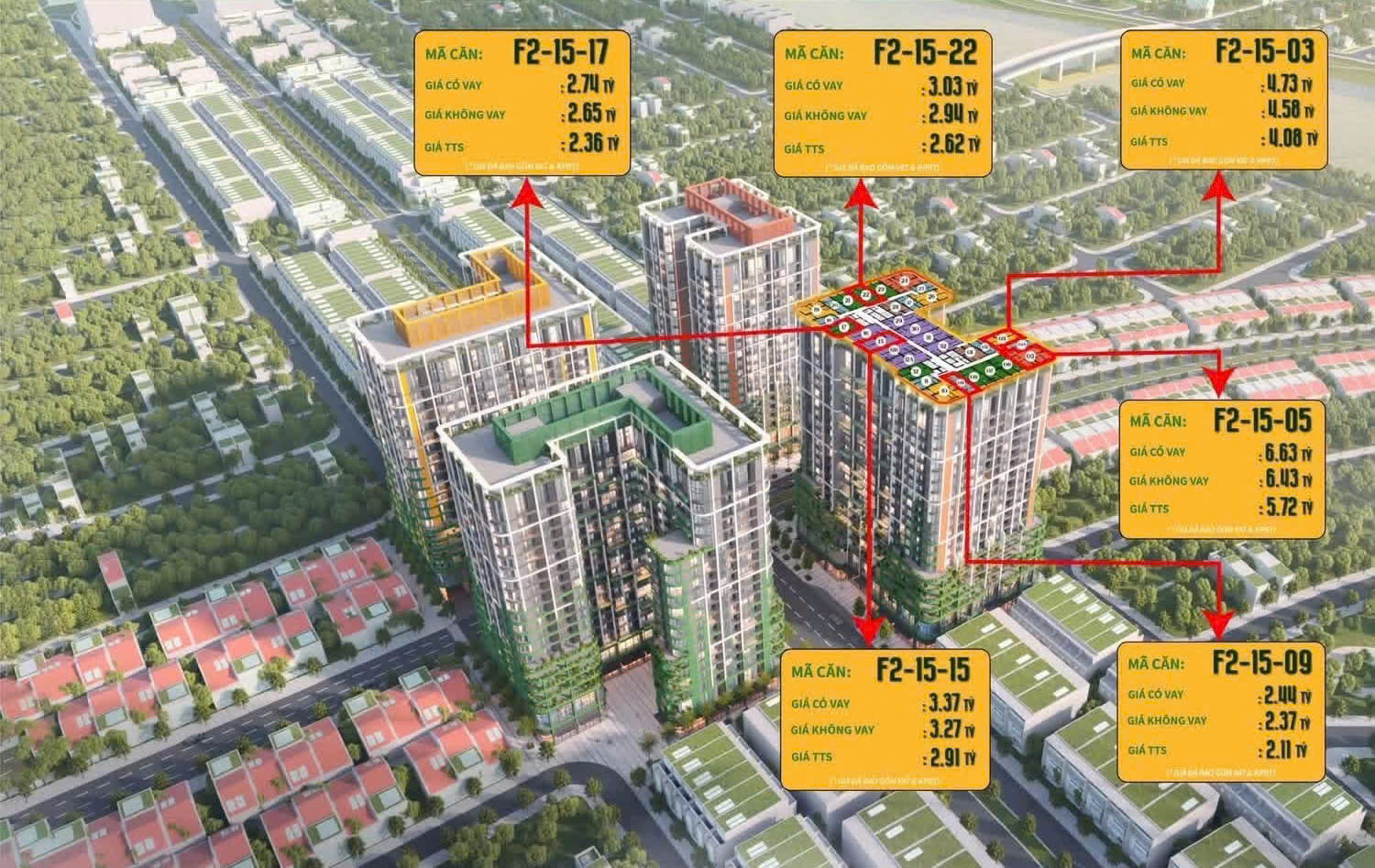 1.9 tỷ sở hữu ngay căn hộ F2 fours tower view biển
