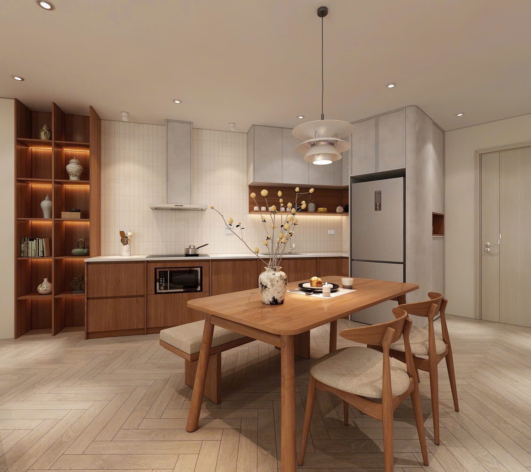 QUỸ CĂN ĐẸP SAMSORA PREMIER 105 CHU VĂN AN - FULL NỘI THẤT MỚI TONG