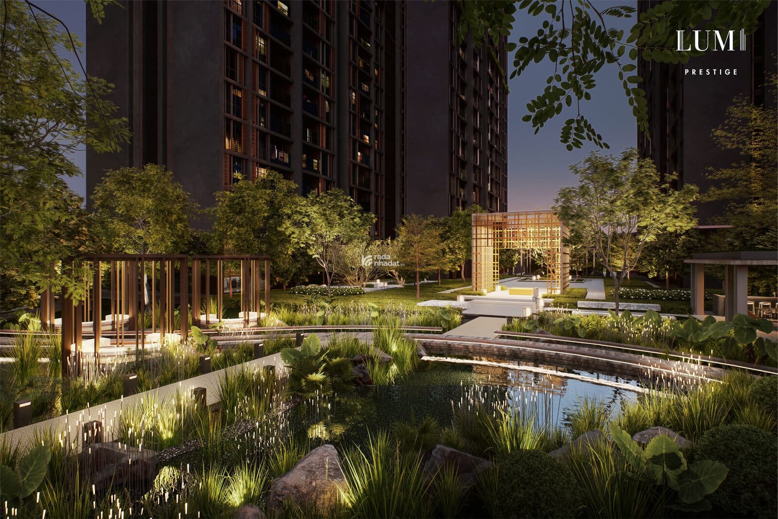 Bán căn 4N Lumi HN Prestige 127.5m2, 3WC, full nội thất, thanh toán 20%, căn góc view thoáng