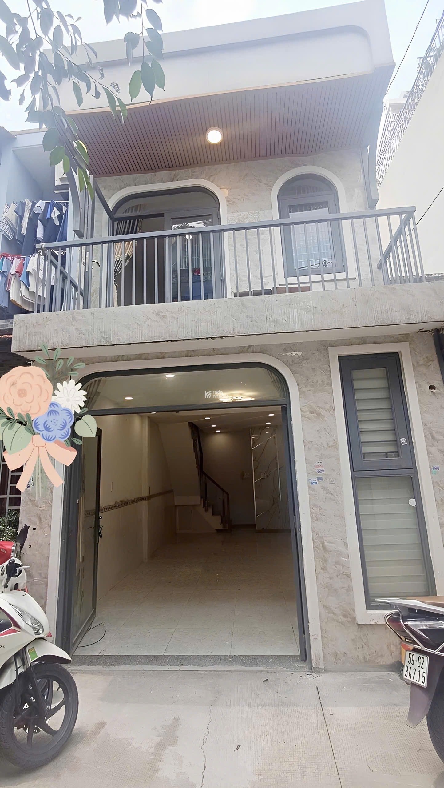 Đường Xe hơi Thông - DT: 4x8 (32m2) - Nhà Đúc 2 Tầng - cạnh Lê Trọng Tấn - chỉ 3,x ty