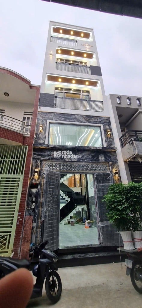 NHÀ ĐẸP, ĐƯỜNG SỐ 8 BÌNH HƯNG HÒA B BÌNH TÂN- FULL NỘI THẤT-DT: 50M2-5 TẦNG- 6 TỶ 2