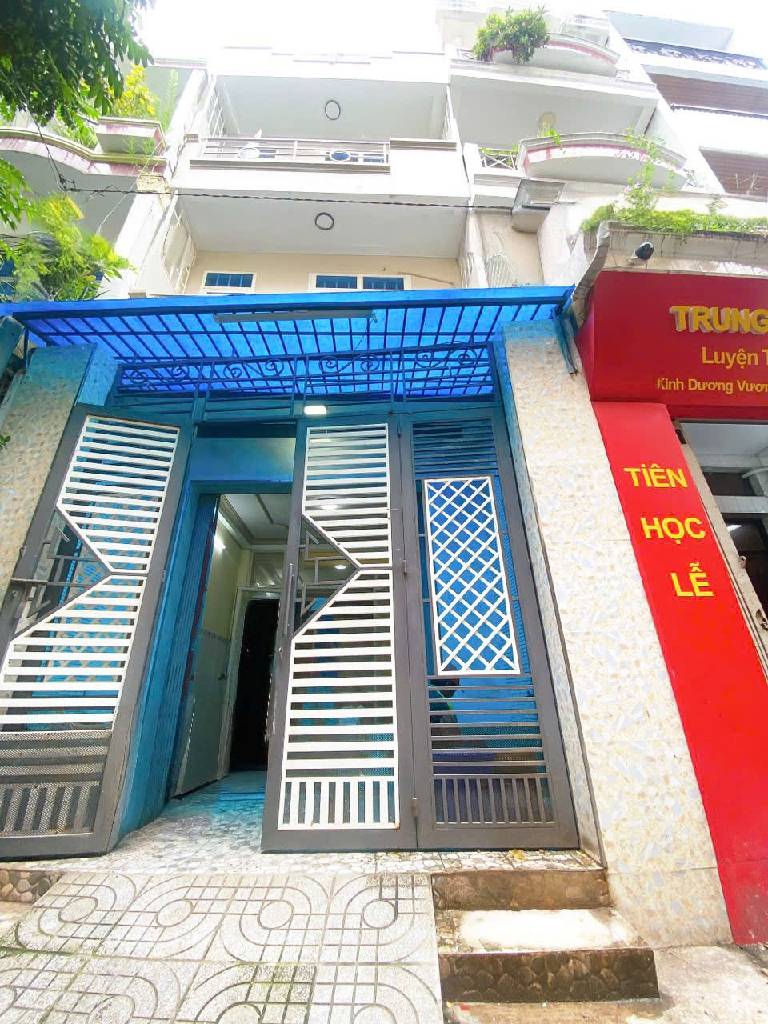 BÁN NHÀ NGAY CƯ XÁ PHÚ LÂM B - KHU PHỐ ẨM THỰC - TRUNG TÂM QUẬN 6 - 66M2(4 x 16.5) - 4 TẦNG -