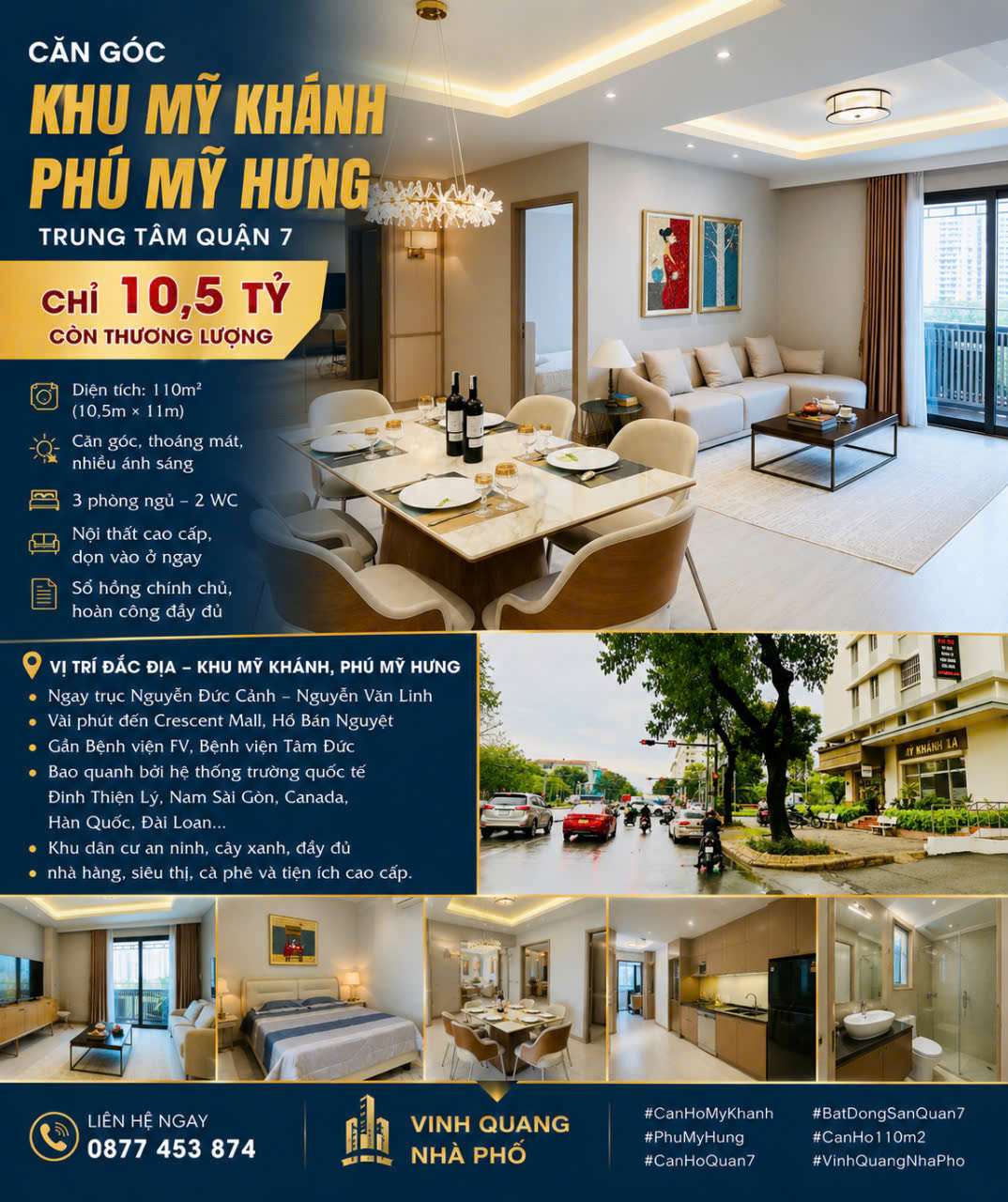 Căn góc thoáng mát, nhiều ánh sáng