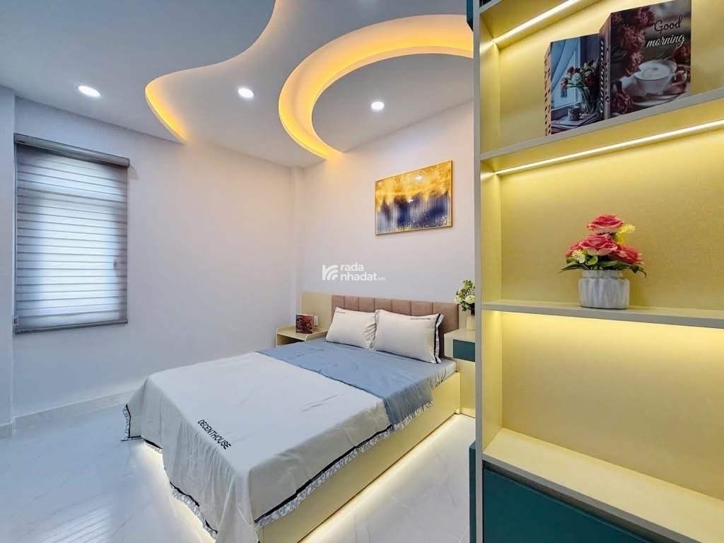 NHÀ XÂY MỚI - NGÃ 5 GÒ VẤP - QUANG TRUNG PHƯỜNG GÒ VẤP - 4 TẦNG - 50M2 - CHỈ 6.75 TỶ TL