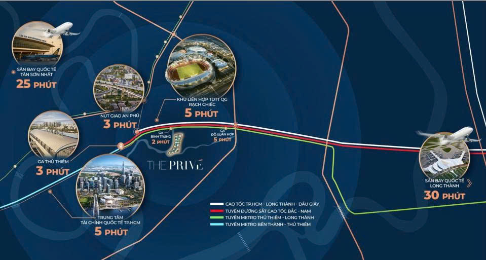 BÁN DỰ ÁN THE PRIVÉ TẠI NAM RẠCH CHIẾC BLOCK 6, TẦNG 23, MÃ CĂN HỘ 03