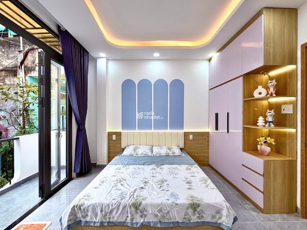 NHÀ MỚI Ở NGAY - 4 TẦNG BTCT - 3PN 4WC FULL NỘI THẤT XỊN - DT 25M2 (4x6.5) SỔ A4 - SD 94M2