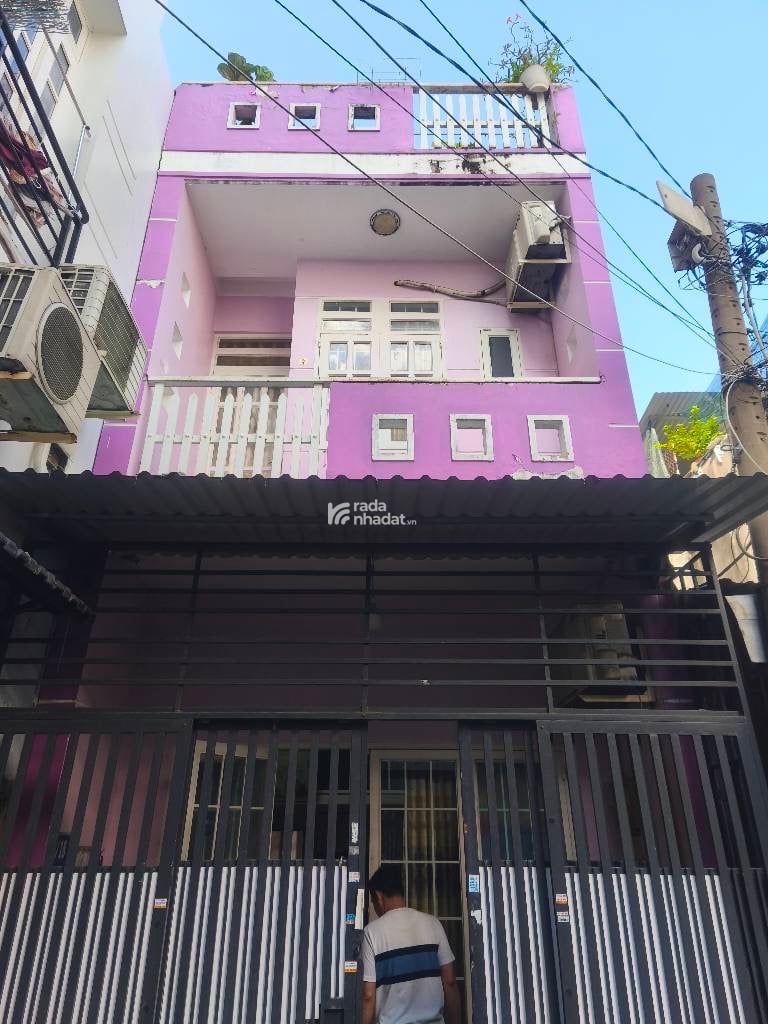 NHÀ 3 TẦNG - VỪA Ở VỪA CHO THUÊ - THU NHẬP 15TR/THÁNG - HAI MẶT HẺM OTO VÀO NHÀ SÁT MẶT TIỀN - NHỈN