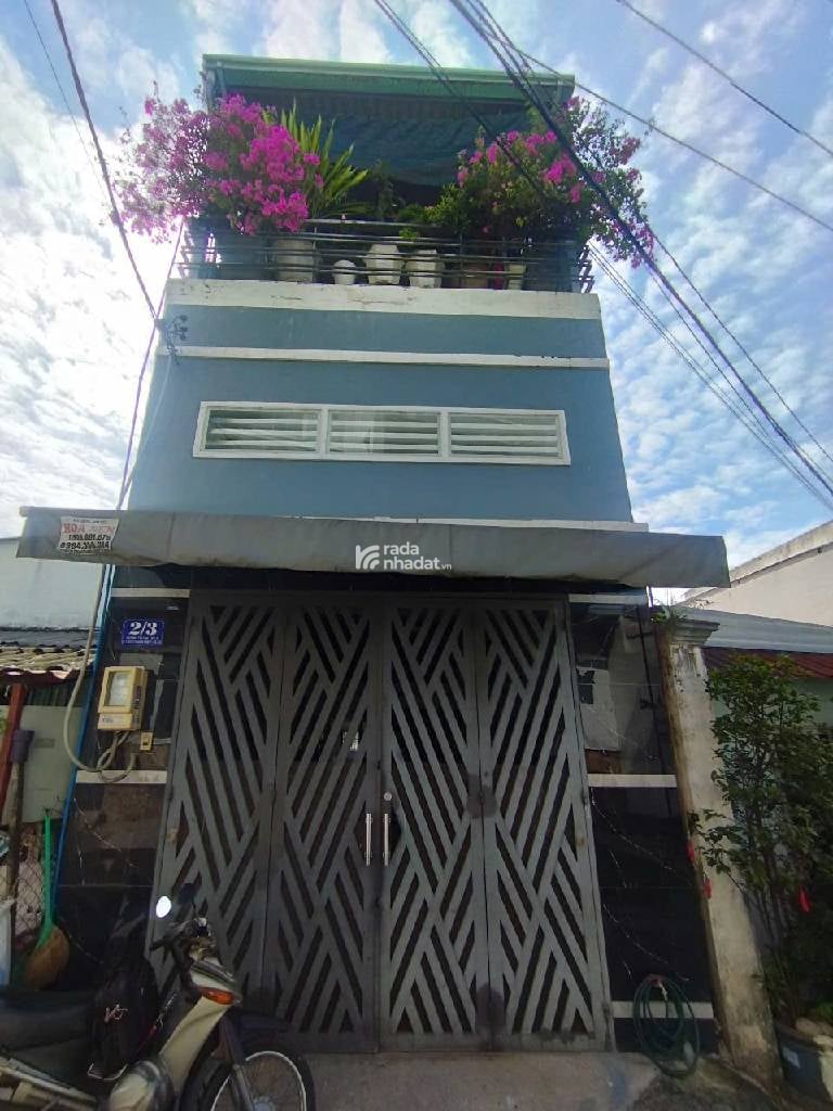 BÁN NHÀ HUỲNH THỊ HAI TÂN CHÁNH HIỆP Q12 DIỆN TÍCH 74m2  NHÀ 4 TẦNG CHỈ 6.9 TỶ 