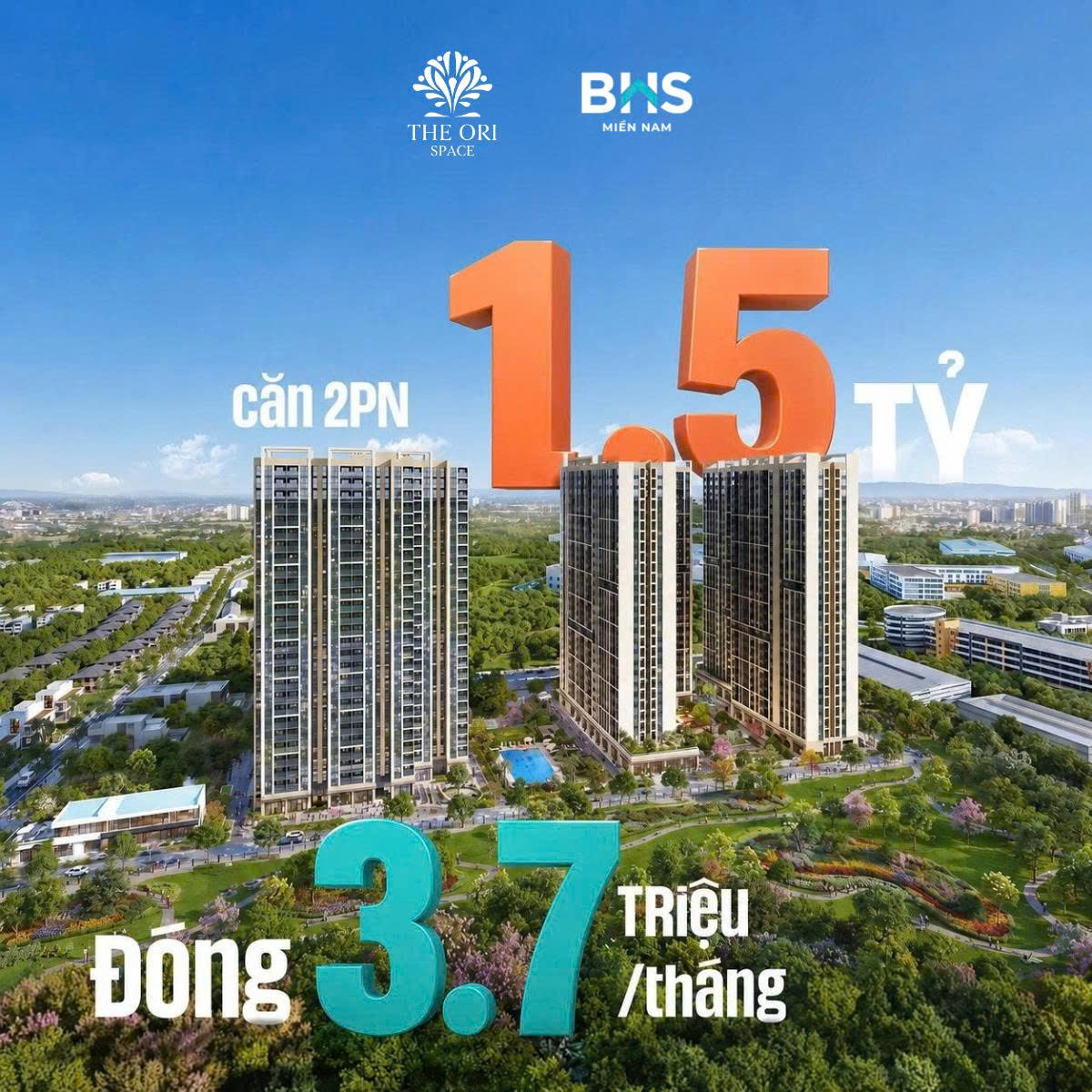 The Ori Space , căn hộ cửa ngõ khu tây , dễ mua hơn bao giờ hết