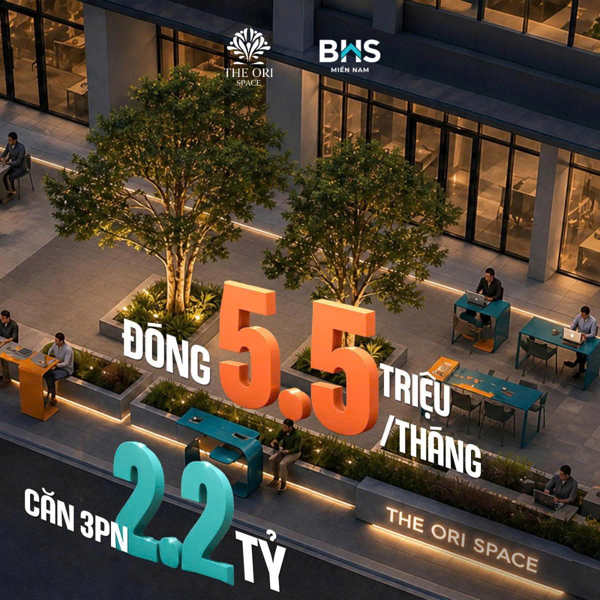 The Ori Space , căn hộ cửa ngõ khu tây , dễ mua hơn bao giờ hết