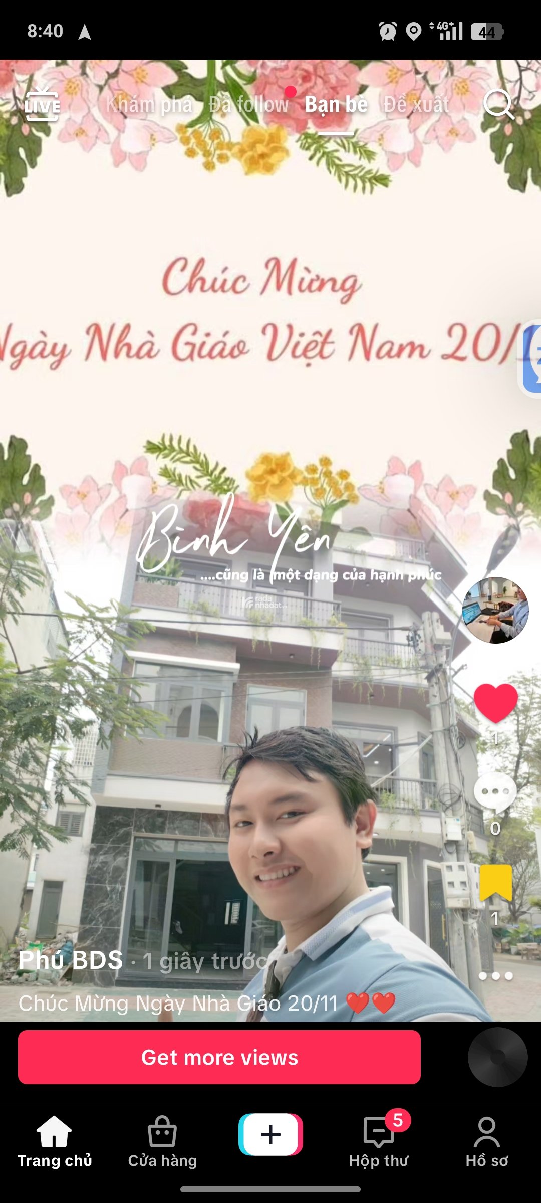 BÁN NHÀ MẶT TIỀN DT743 – NGÃ TƯ MIẾU ÔNG CÙ – LÔ MẶT TIỀN LỚN HIẾM GẶP  GIÁ CHỈ HƠN 27 TRIỆU/M2 