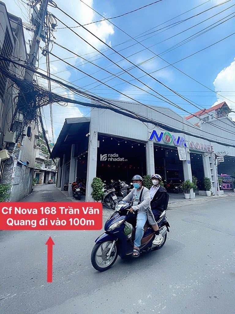 HẺM XE HƠI KHU BÀU CÁT, ÂU CƠ, TÂN BÌNH, TIỆN XÂY. GIẢM 550TR CHỈ CÒN 1.72T TL 