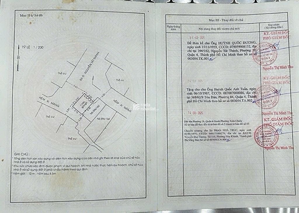 # 623 3 MẶT TIỀN HXH 2TẦNG TIỆN XÂY MỚI KD ĐA NGÀNH-NG T THÀNH-Q4 -SHR PLÝ CHUẦN-NHĨNH 3TỶ TL