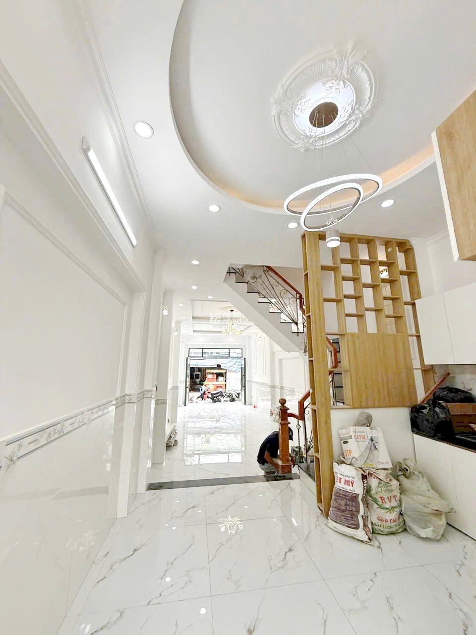 Bán nhà mới 2 lầu mặt tiền đường NB Vàm Luông Phường 6 Quận 8