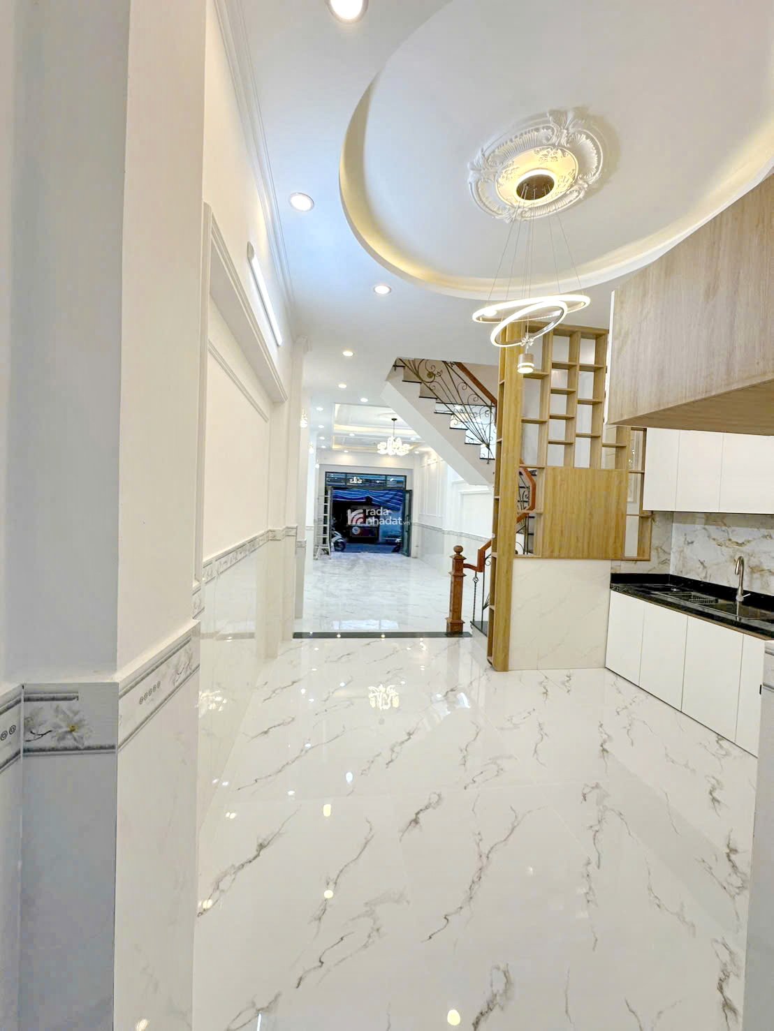 Bán nhà mới 2 lầu mặt tiền đường NB Vàm Luông Phường 6 Quận 8