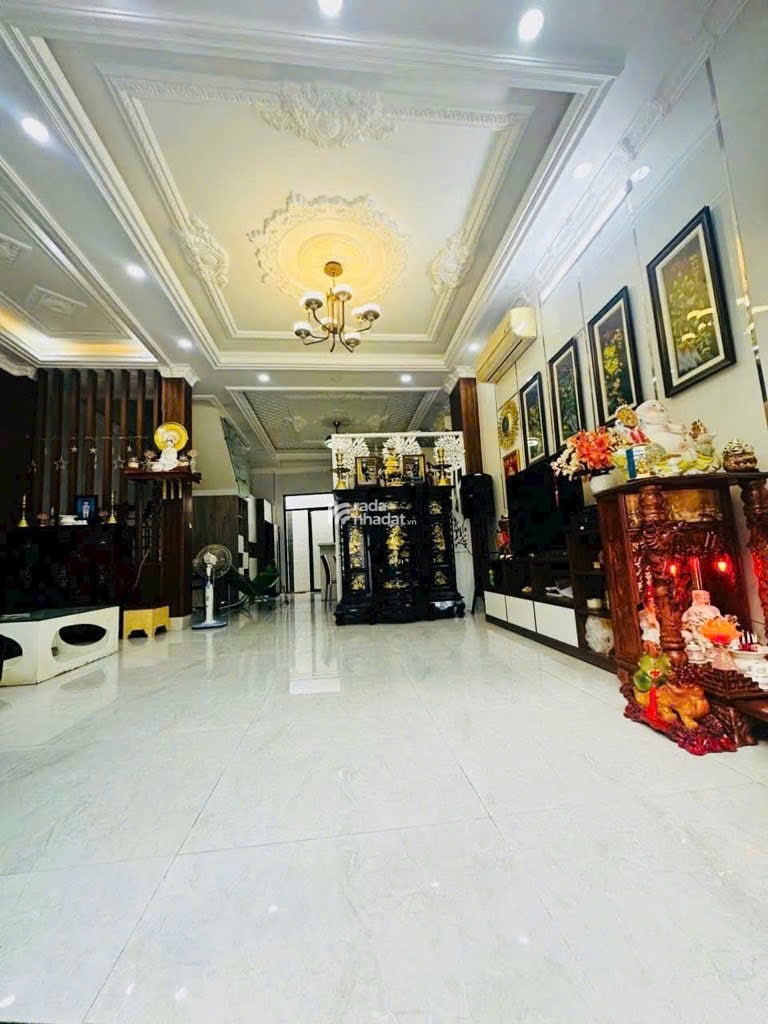 Nhà đẹp ngang 6M hẻm ôtô - KDC đồng bộ Huỳnh Tấn Phát - DT 81MV - chỉ 7T hơn TL-rẻ  nhất phân khúc