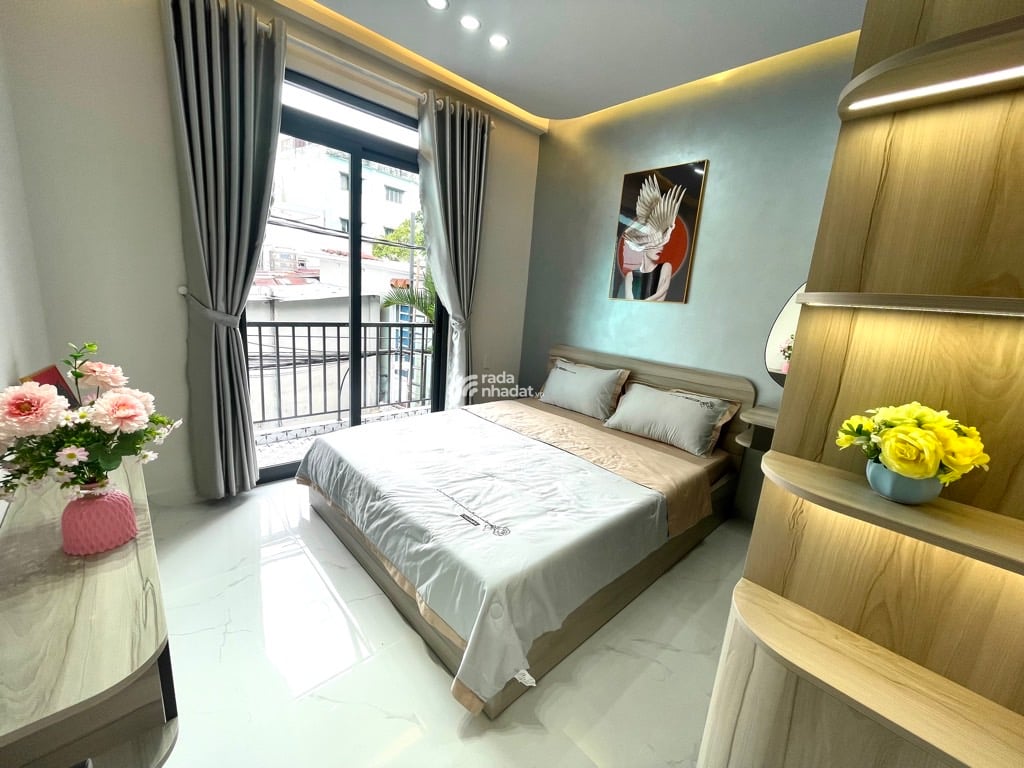 gò vấp 36m2, nhỉnh 4T, nhà mới tặng nội thất