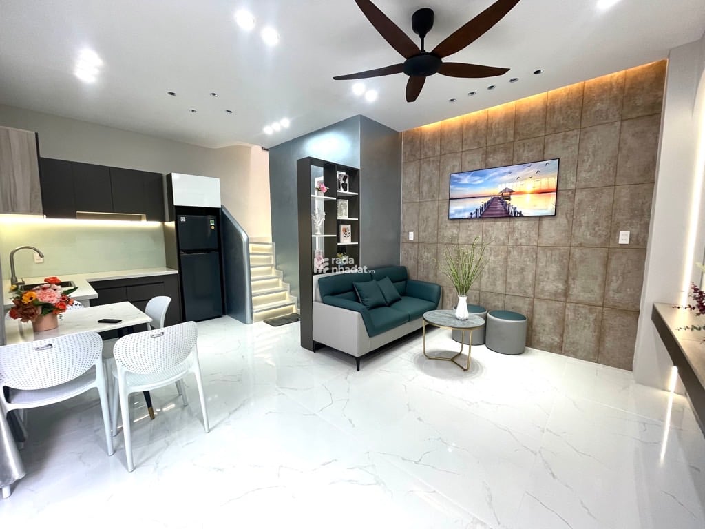 gò vấp 36m2, nhỉnh 4T, nhà mới tặng nội thất