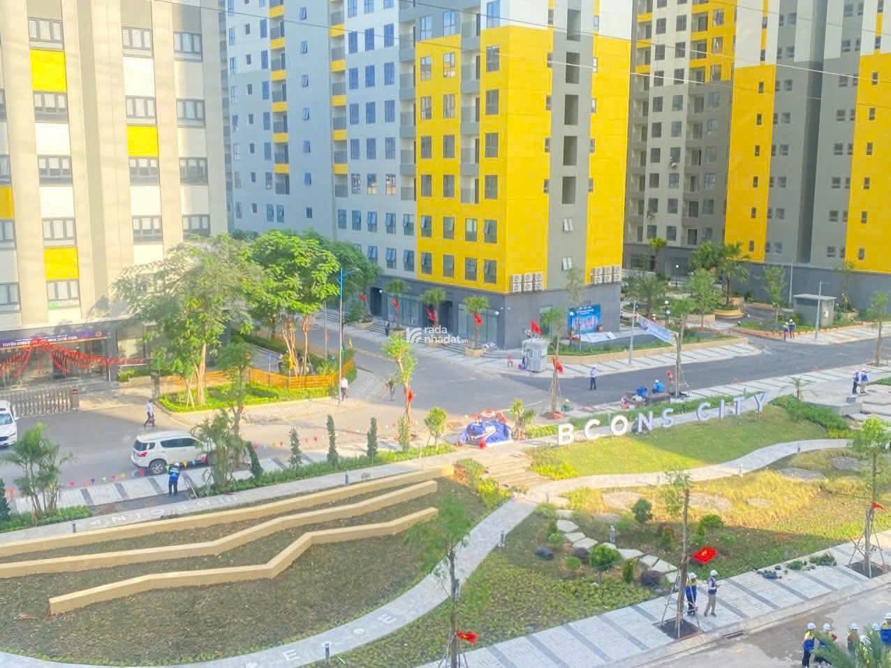 Tháp green Diamond tháp cuối cùng nằm trong khu phức hợp Bcons city