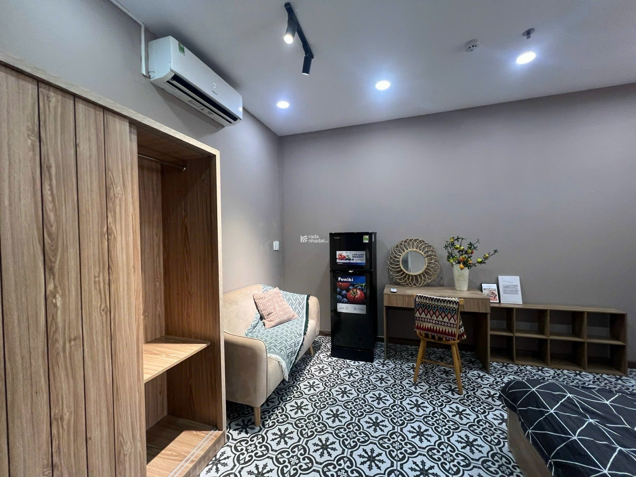 Phòng 35m2, cửa sổ trời, full nội thất, ngay Nơ Trang Long, Bình Thạnh, gần Q1, Q3
