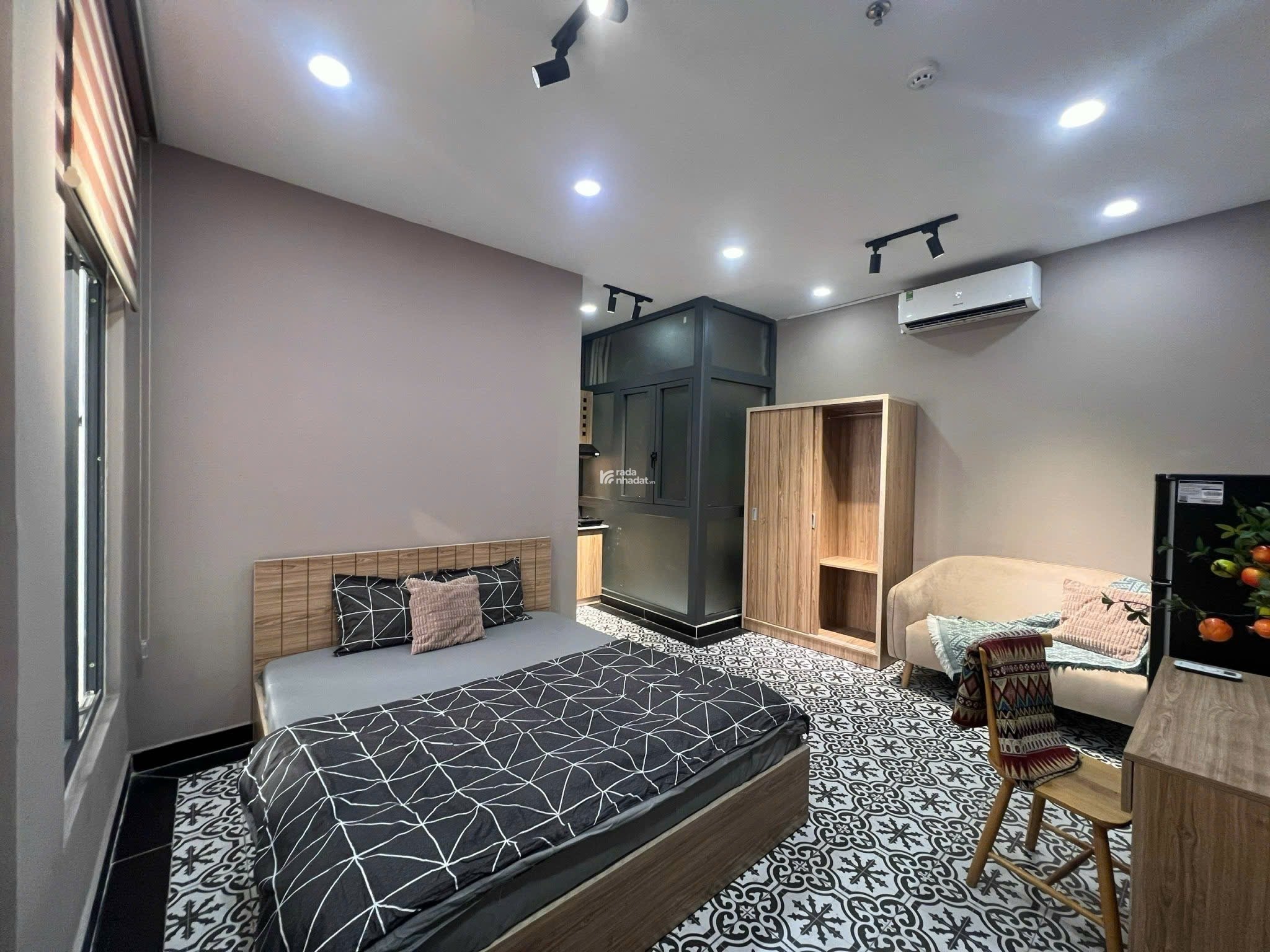 Phòng 35m2, cửa sổ trời, full nội thất, ngay Nơ Trang Long, Bình Thạnh, gần Q1, Q3