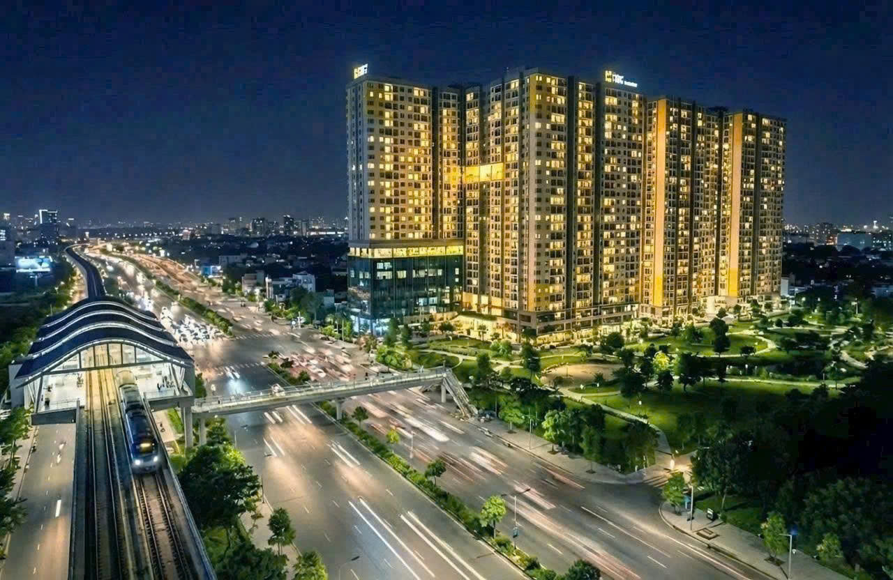 TT 20% trong 2 năm,sở hữu căn 2PN2WC (55m2), nhận nhà Quý I/2028, Ân hạn Lãi Gốc, CK lên tới 5,65%