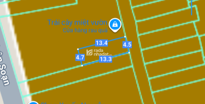 Bán Đất Xây Tự Do - Him Lam Q7 - 65m2 vuông vức ngang 4.55m - Giá 6.x Tỷ (bé)