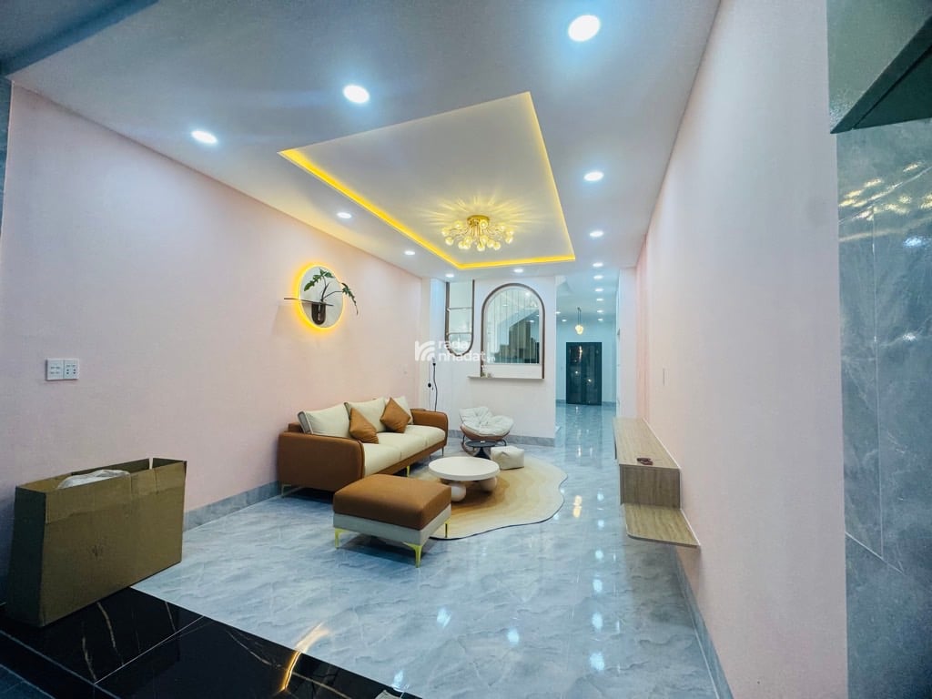 NHÀ 4 TẦNG MỚI ĐẸP - 75M2 (4*18) - NỞ HẬU TÀI LỘC - GẦN AEON TÂN PHÚ HẺM 4M