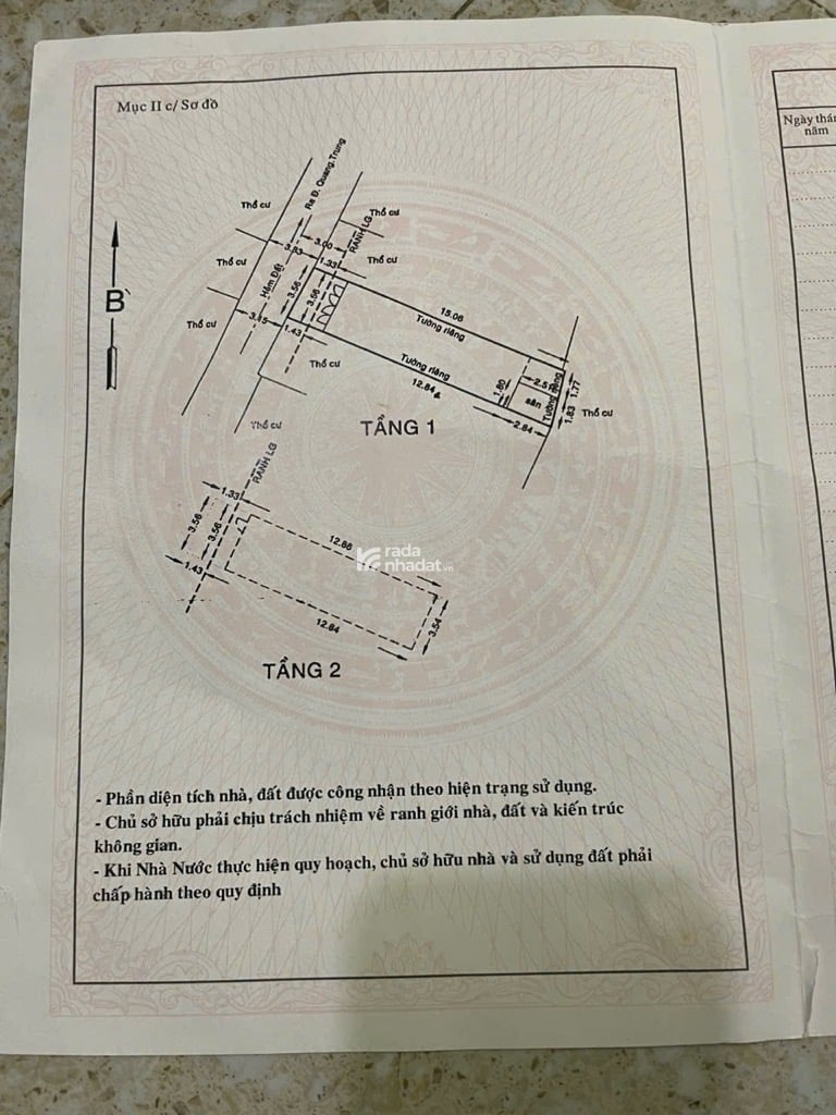 TÂN BÌNH 8” - 60M2 - 2 TẦNG - 3 PN (1 PHÒNG DƯỚI TRỆT), 3 WC - TẶNG FULL NỘI THẤT XỊN - 5 TỶ NHỈNH.