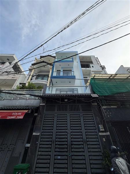 VỊ TRÍ ĐẸP - HẺM XE TẢI 7M VI VU THÔNG - NHÀ 4 TẦNG KIÊN CỐ MỚI ĐẸP - 64M2 - 4*16M - NGAY GÒ XOÀI