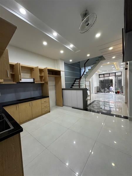VỊ TRÍ ĐẸP - HẺM XE TẢI 7M VI VU THÔNG - NHÀ 4 TẦNG KIÊN CỐ MỚI ĐẸP - 64M2 - 4*16M - NGAY GÒ XOÀI