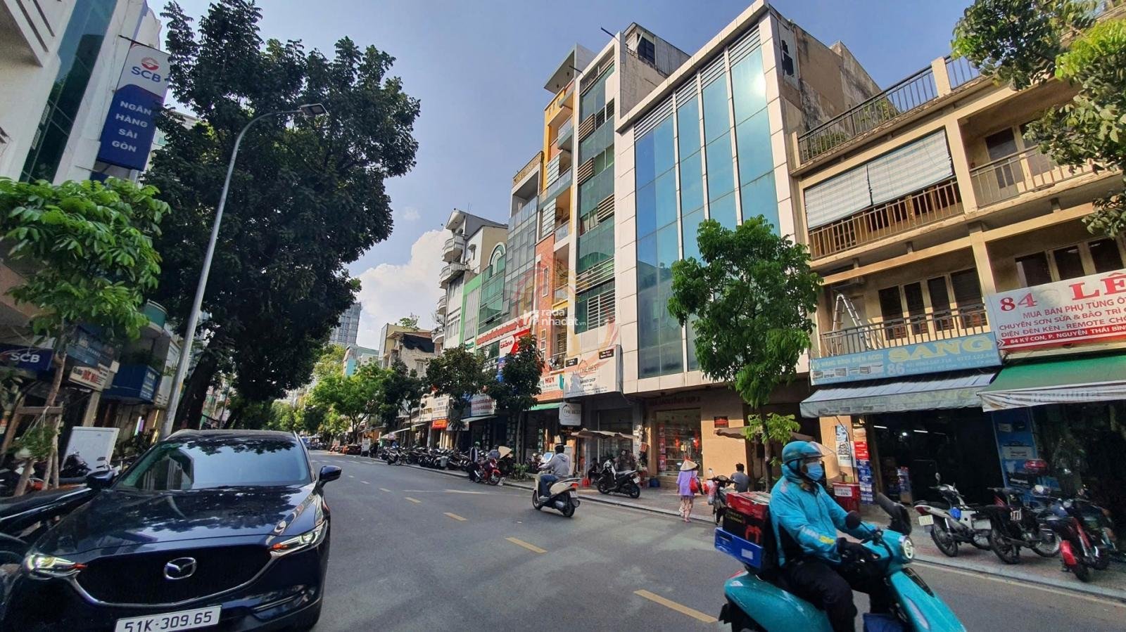 48 tỷ! Bán mặt tiền ngang LỚN 7.7x22.6m Đ. Ký Con, Q.1  - 4 Tầng. 