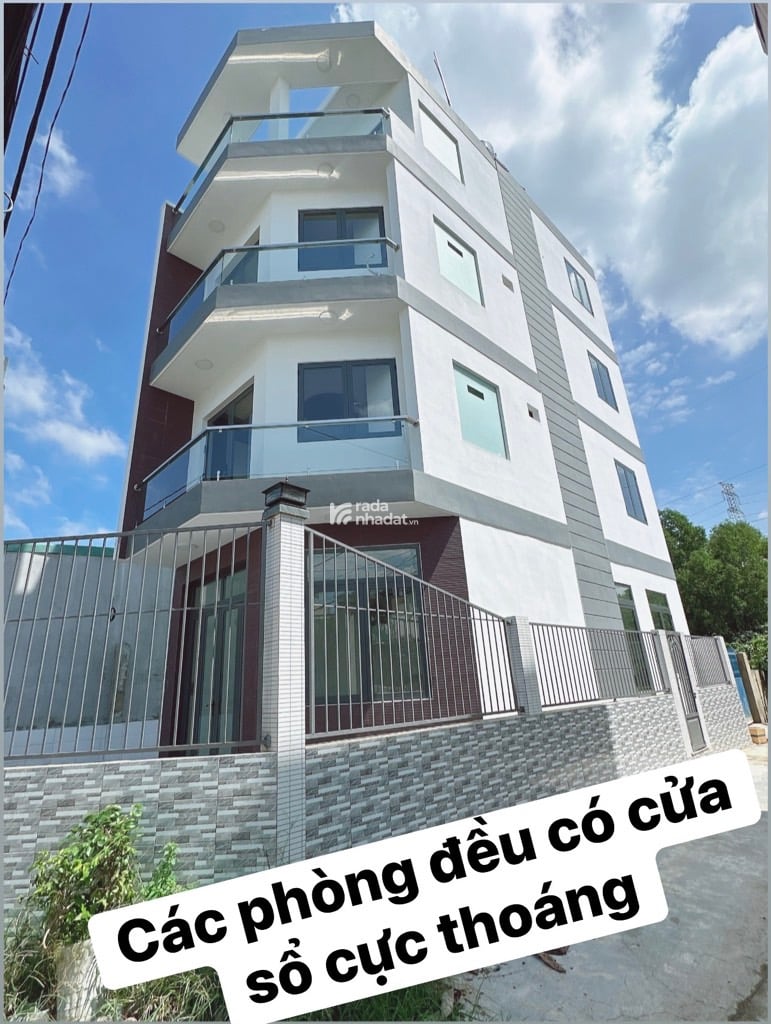 BÁN NHÀ BÌNH HƯNG HÒA B BÌNH TÂN 120M2 4 TẦNG 7.5 TỶ 2 MẶT TIỀN XE TẢI 7M 
