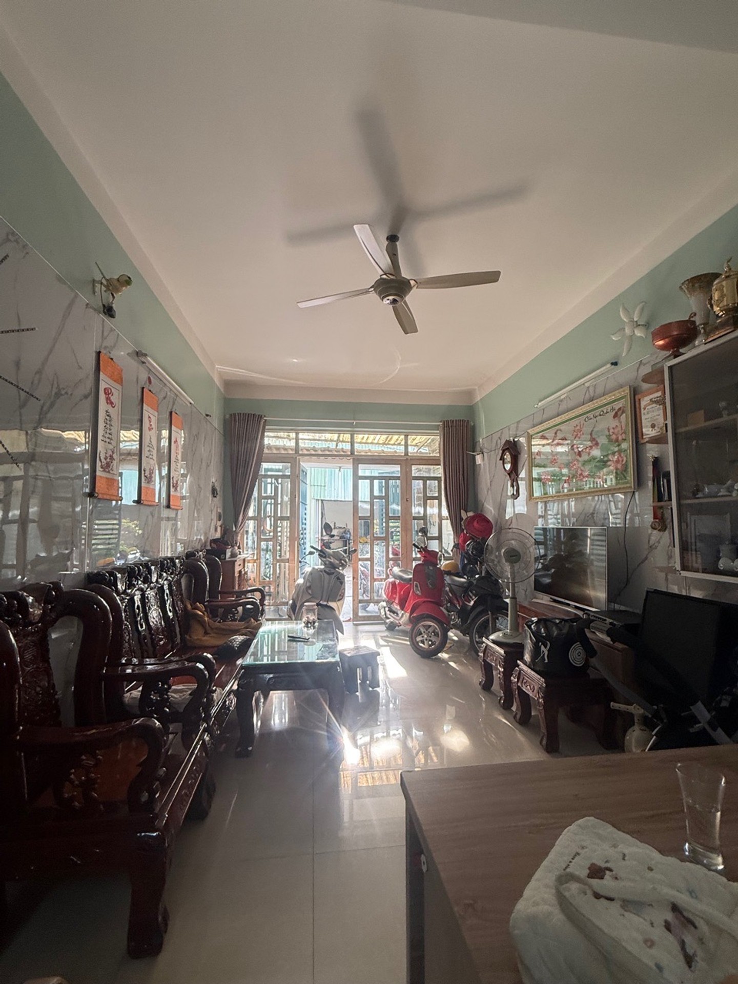 Nhà Đẹp Đường 42 - 4 tầng Mặt Tiền 10m  Bình Trưng Đông, Ở Ngay, Vuông Vức, Quận 2