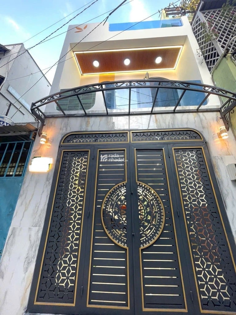 NHÀ MỚI ĐẸP Ở NGAY-  NGUYỄN SÁNG - TÂY THẠNH - TÂN PHÚ DT: 4*13M- 5 TỶ 98