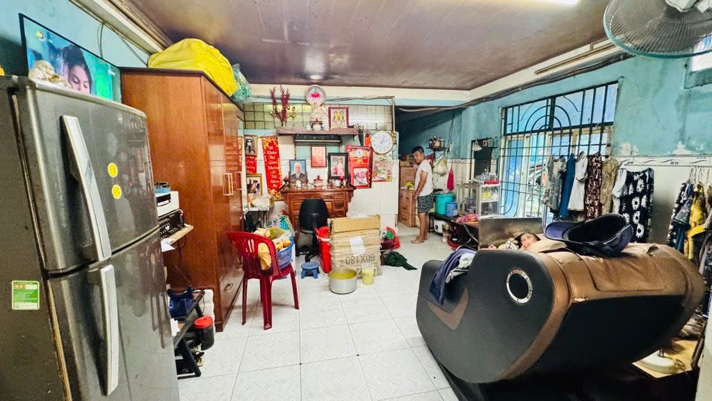 BÁN NHÀ CẤP 4,ĐƯỜNG HẬU GIANG,PHƯỜNG 12, Q6 (4,4m x 18,5m) GIÁ 7,6 TỶ TL