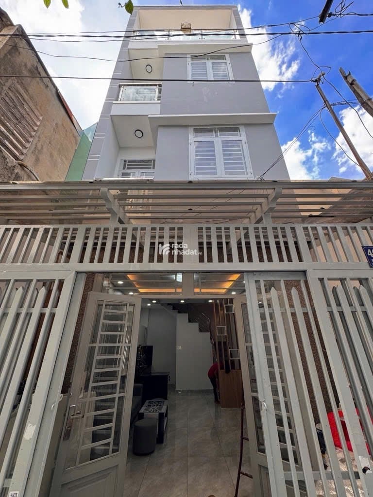 BÁN NHÀ HẺM THÔNG - KHU VIP PHÚ THỌ HOÀ - TÂN PHÚ - 4 TẦNG BTCT - 36M2 -  GIÁ CHỈ HƠN 4 TỶ