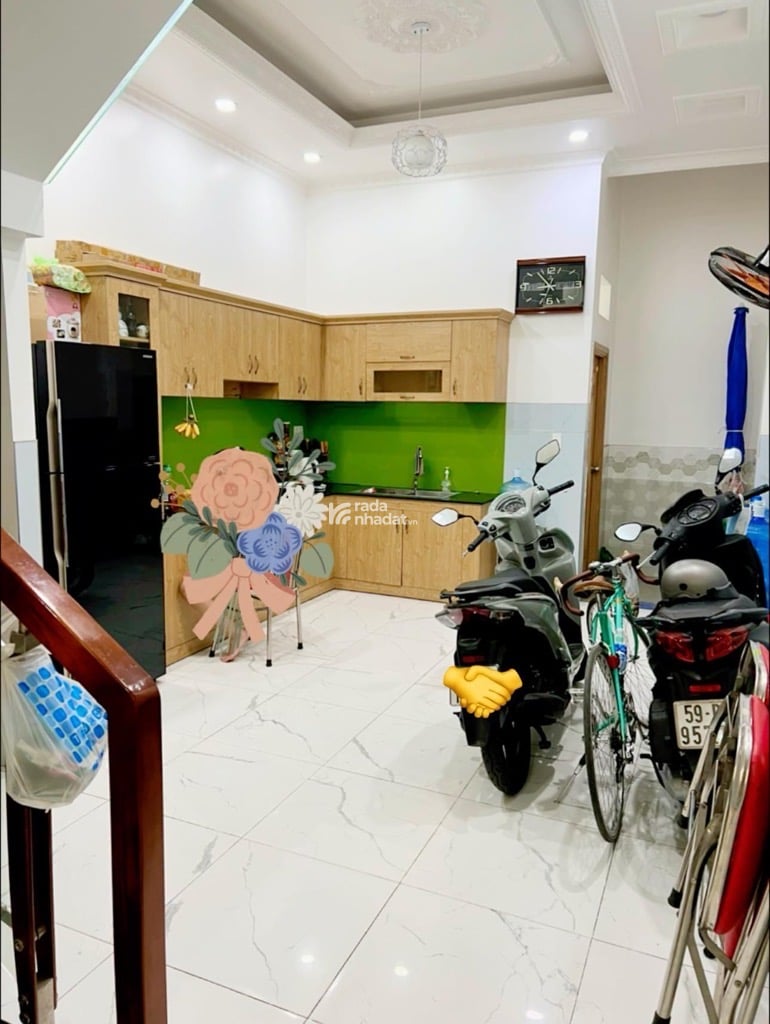 .BÁN NHÀ TKTQ-NGAY NHÀ THỜ BÌNH THUẬN-4 TẦNG HC-HXH 6M THÔNG-GIÁ 6,9 TỶ