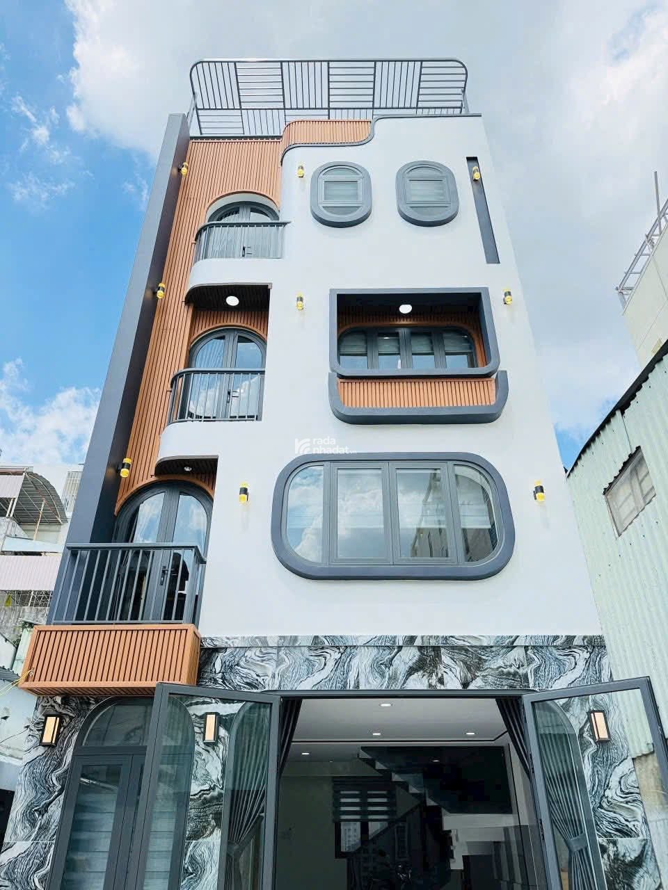 Chú Ngọc bán gấp nhà 48m2 đường Huỳnh Đình Hai, P24, Bình Thạnh. Xây 4 tầng, hẻm 6m