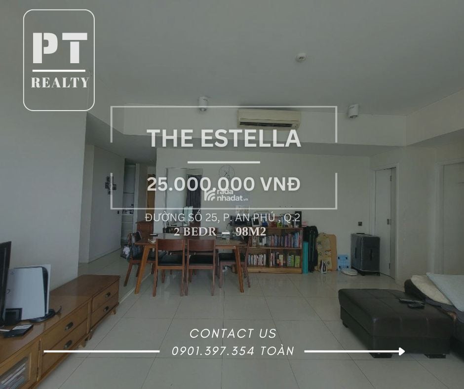 Cho thuê căn hộ cao cấp The Estella Q2 