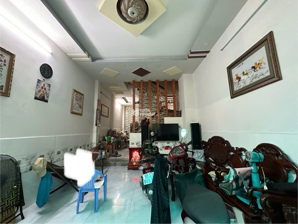 Bán Nhà Hẻm Nở Hậu 4,2 x12,5m Đường Âu Dương Lân Phường 3 Quận 8