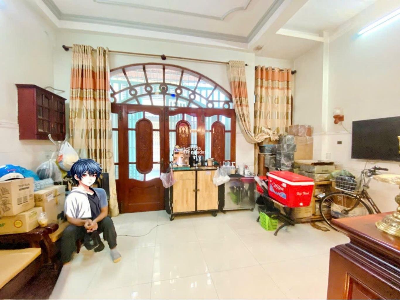BÁN GẤP NHÀ HXH THÔNG CỬA, 55M2, 2 TẦNG, NGAY EMART PHAN HUY ÍCH GV, 5 TỶ XÍU