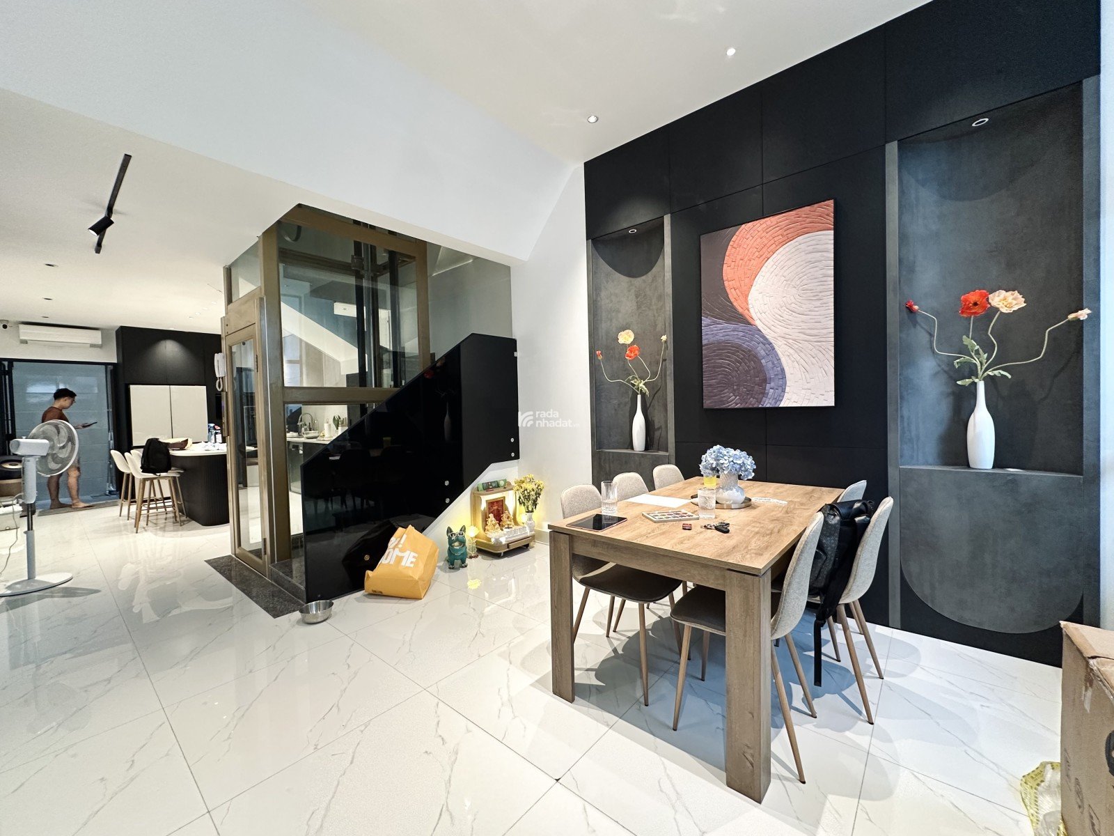 PHÚ NHUẬN - NHÀ ĐẸP 5 TẦNG 72m2 - THANG MÁY - HẺM KINH DOANH 8M - 21.9 TỶ