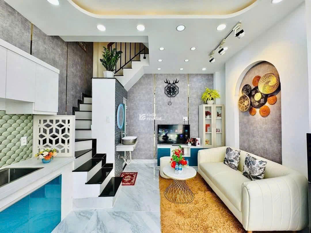 Nhà Nhỏ Đẹp Lung Linh 3 Tầng Hẻm Trước Nhà 3,5m  Phạm Văn Chiêu P9 Gò Vấp